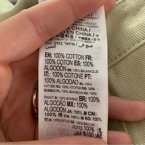 Billabong Leia Cargo Carpenter Wide Leg Pants Size 26 - Picture 12 of 12